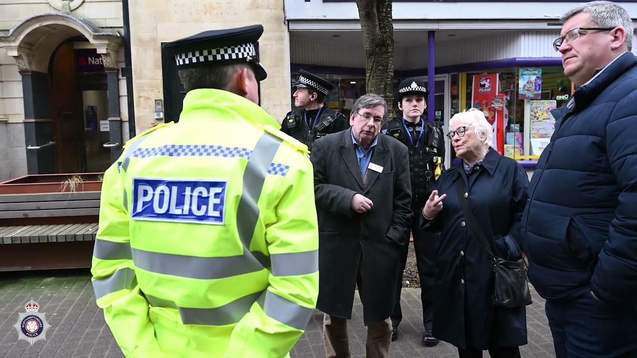 Commissioner and Chief Constable listen to concerns from Kettering town centre retailers