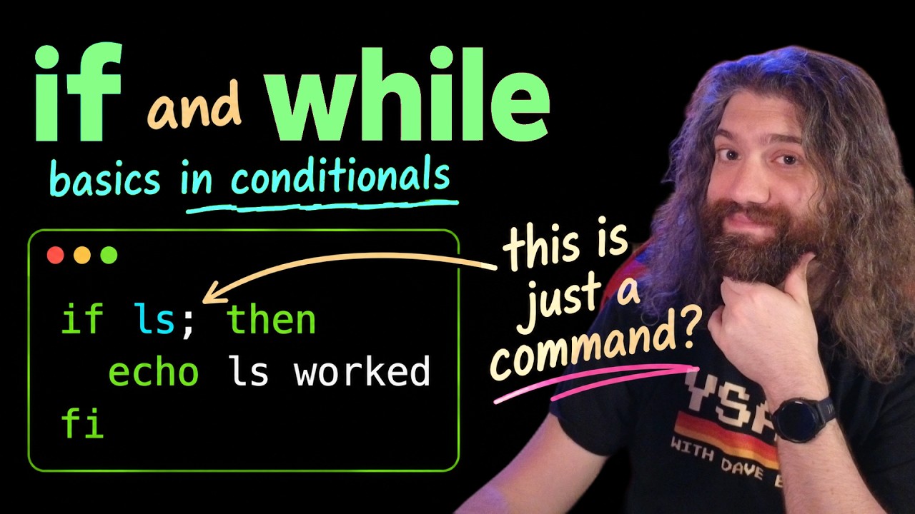 Bash Scripting Course - Conditionals / if statements with [ ... ] and [[ ... ]] (pt15)
