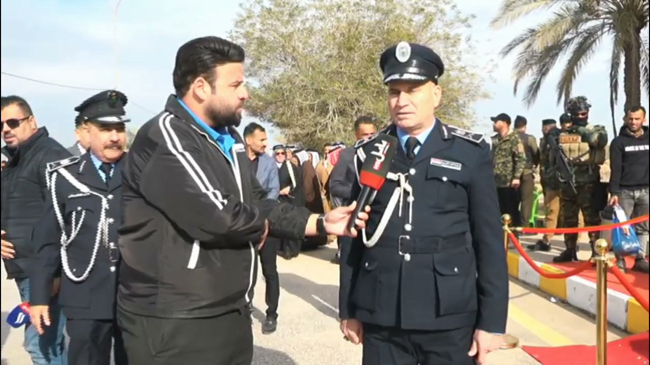 عيد الشرطة العراقية/ تقديم رحيم الدليمي/ تصوير عبدالله المحامي/ ٢٠٢٦