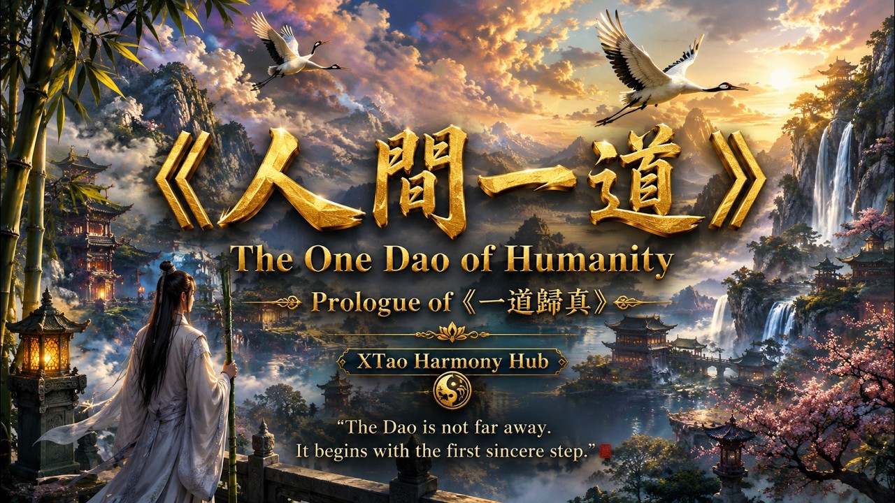 The One Dao of Humanity｜《人間一道》｜Prologue of《一道歸真》｜XTao Harmony Hub