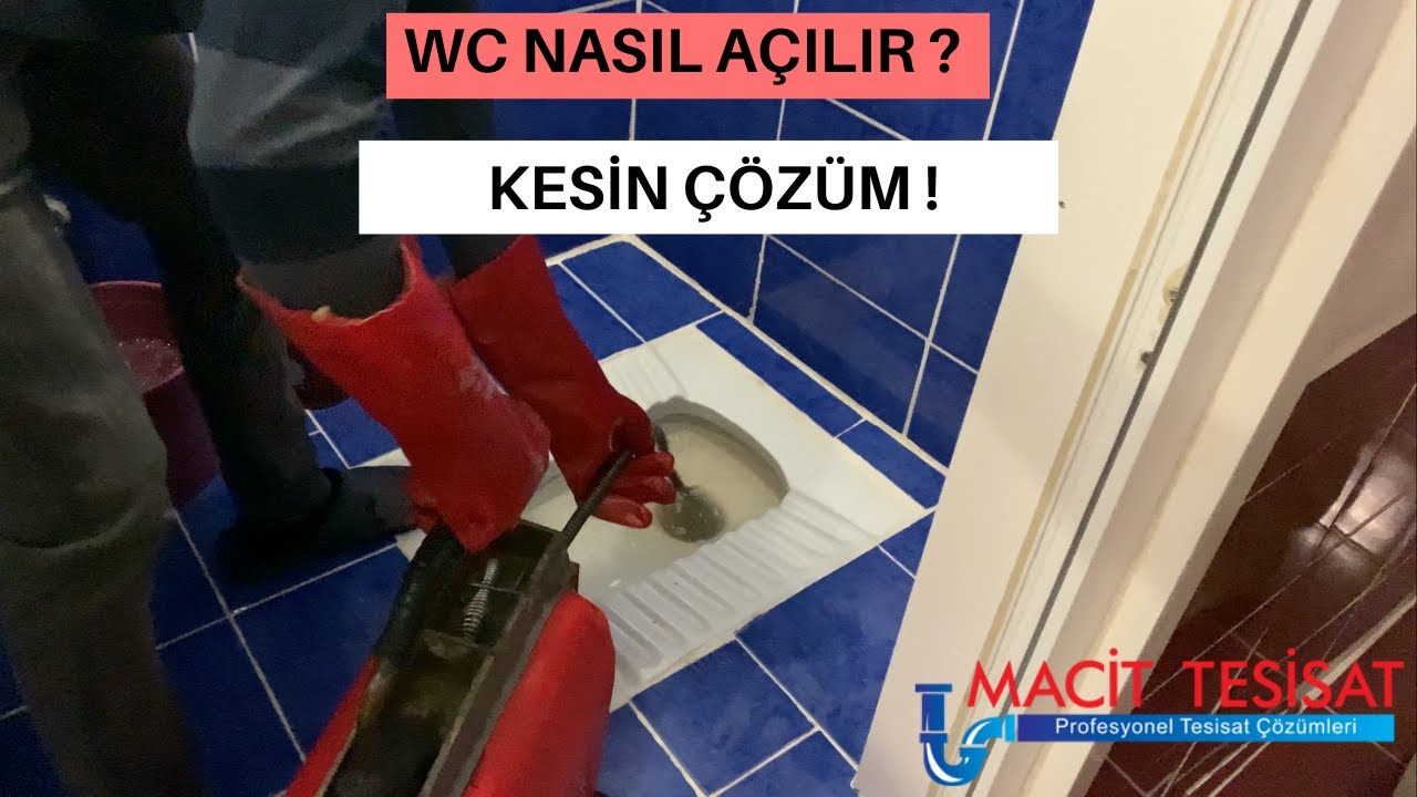 TUVALET AÇMA YÖNTEMİ ! ALATURKA TUVALET NASIL AÇILIR ?
