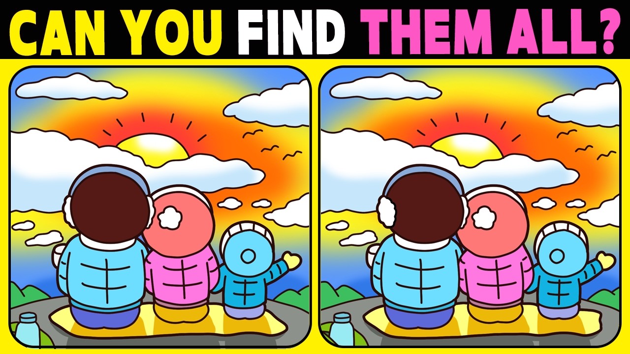 【Spot the difference】Can you find it? Only genius find the difference. No.1274