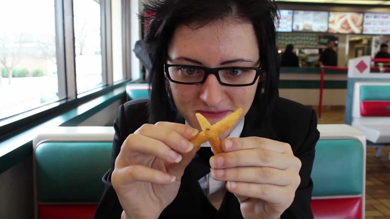Sebastian and Claude at Burger King