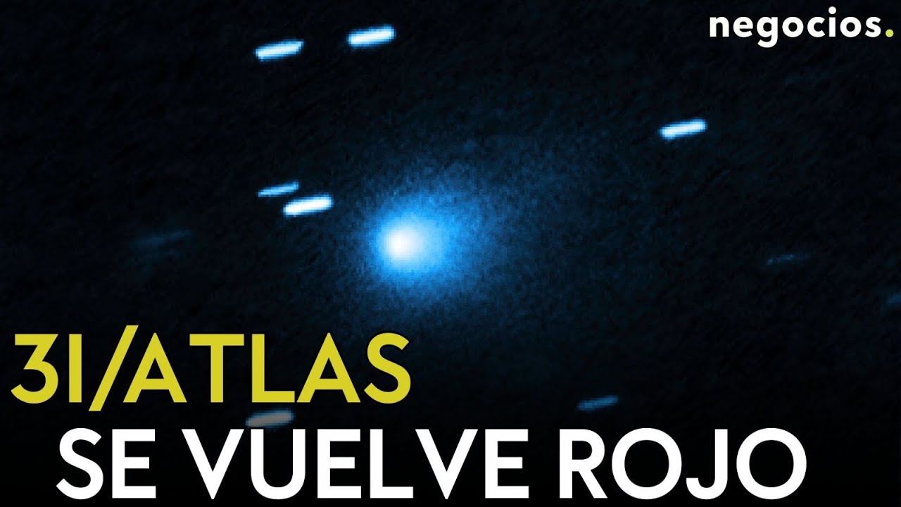 ÚLTIMA HORA 3I/ATLAS: Se disparan las alarmas en la NASA, se vuelve rojo de repente y Loeb alerta