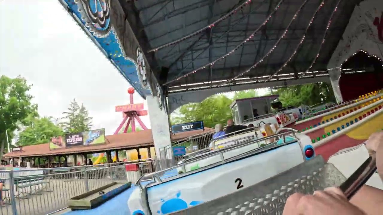 Music Express On Ride POV. Waldameer Park. Erie, PA