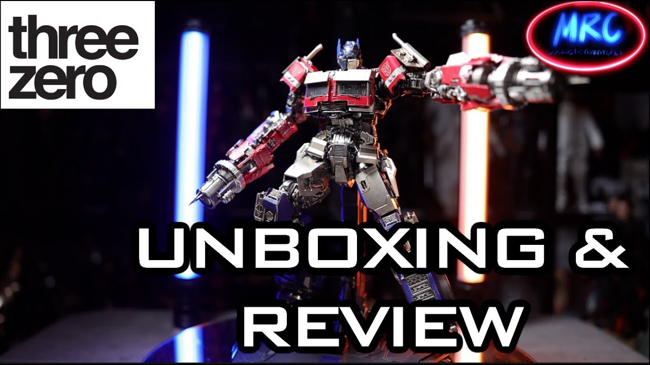 THREEZERO Optimus Prime ROTB DLX collectible figure Unboxing & Review