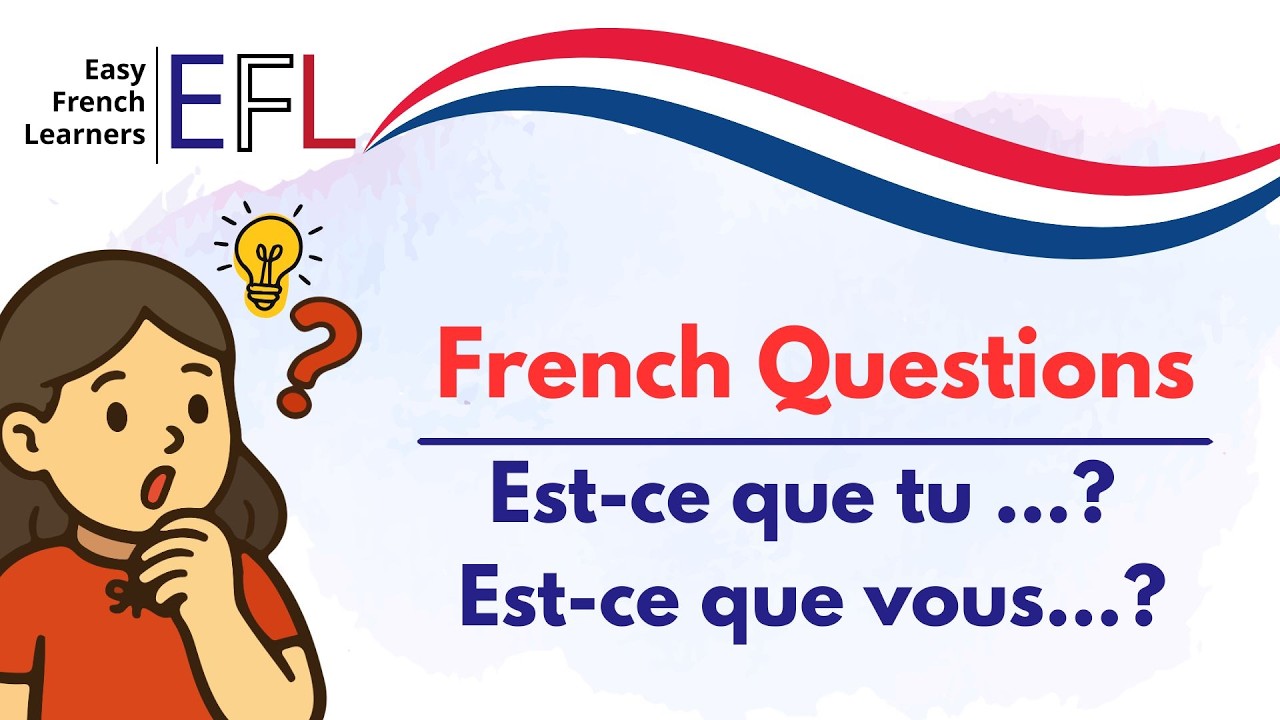 50 Est-ce que Questions for Daily Conversation | Beginner Lesson