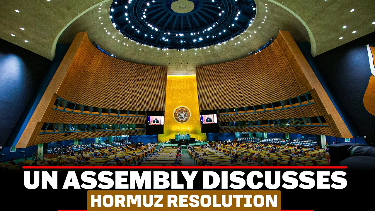 LIVE: UN Assembly discusses Strait of Hormuz resolution amid new round of US-Iran peace negotiations