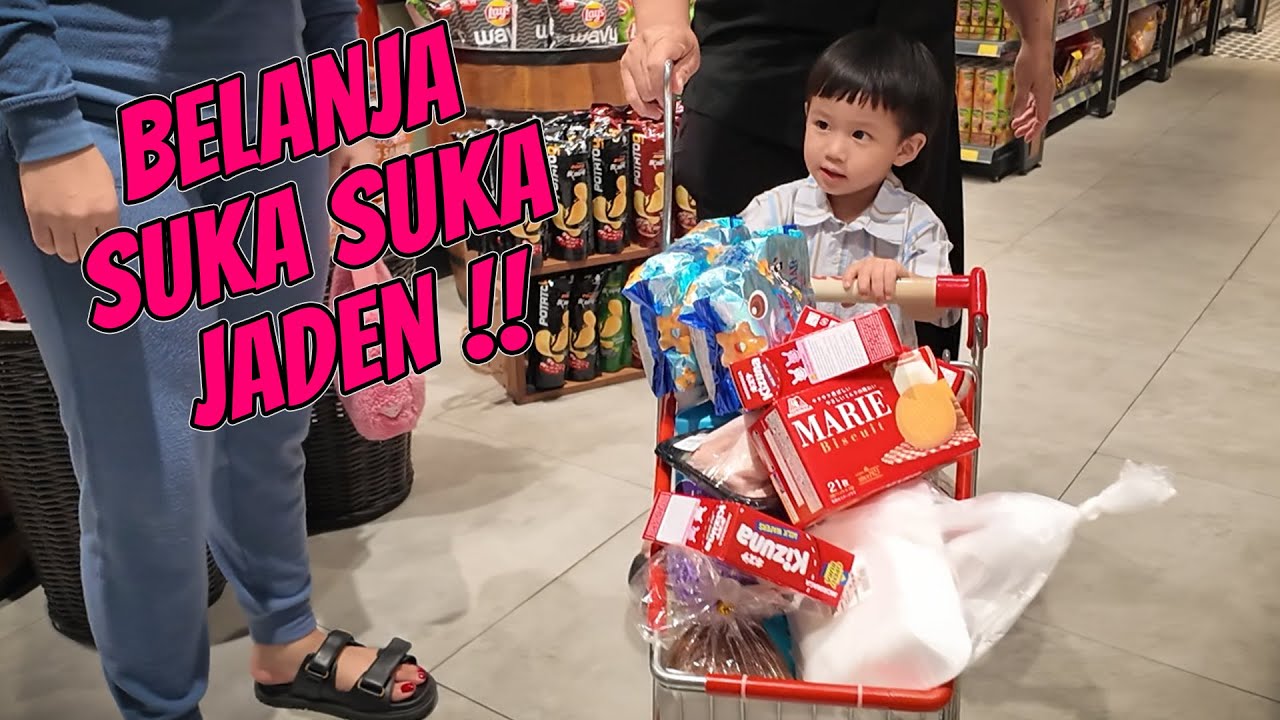 JADEN UDAH BISA BELANJA SENDIRI !!