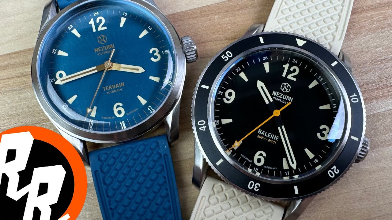 Nezumi Terrain and Baleine New Watches