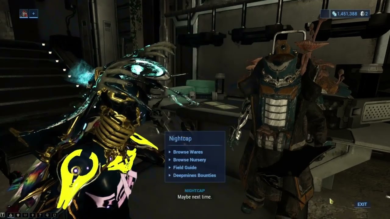 Warframe grining nokko