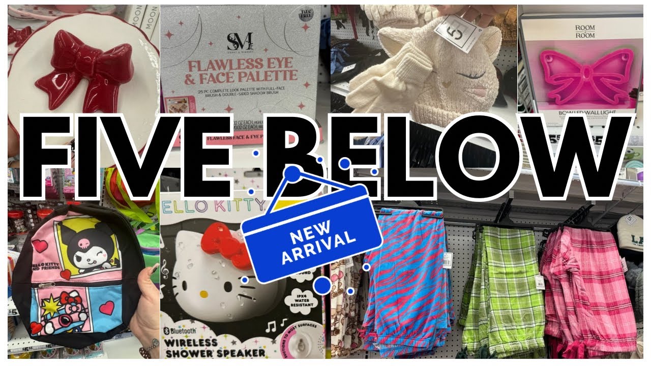 NEW Five Below Finds✨🛍️Shocking NEW 5 Below Arrivals‼️