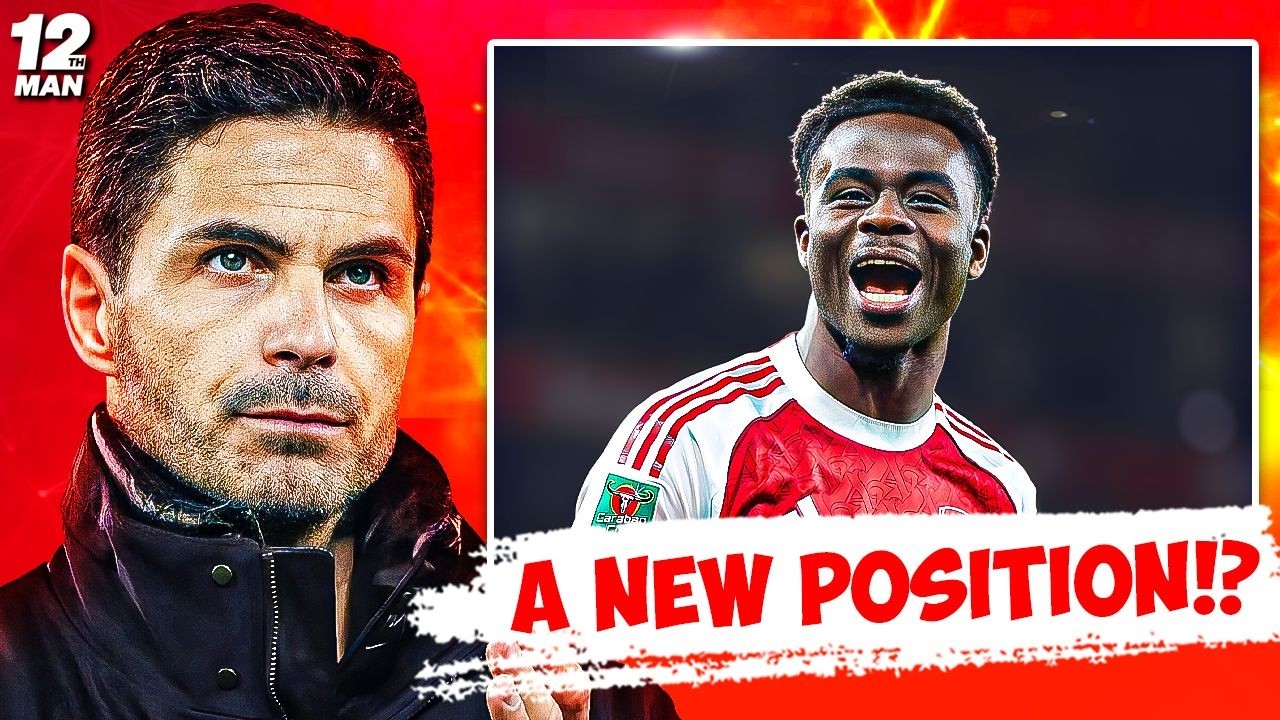 🚨SAKA NEW ROLE?! 4-4-2 BACK AT THE ARSENAL?!😮🔴⚪