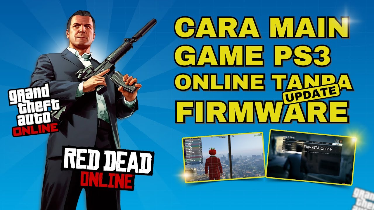 Cara Main Game PS3 ONLINE Tanpa Perlu Update Firmware Dahulu!!