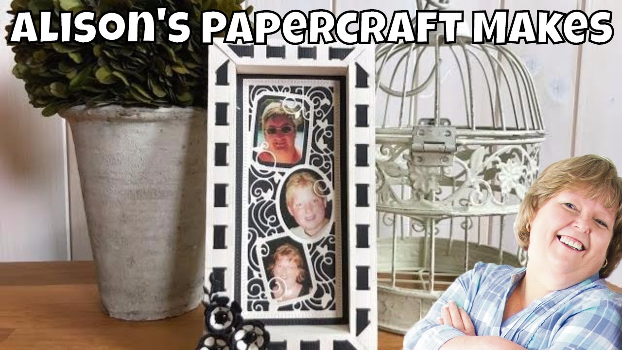 Alison's Papercraft Makes - Shadowbox Creation