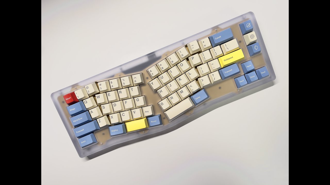 GMK Godspeed Unboxing | KBDfans MAJA Typing Test