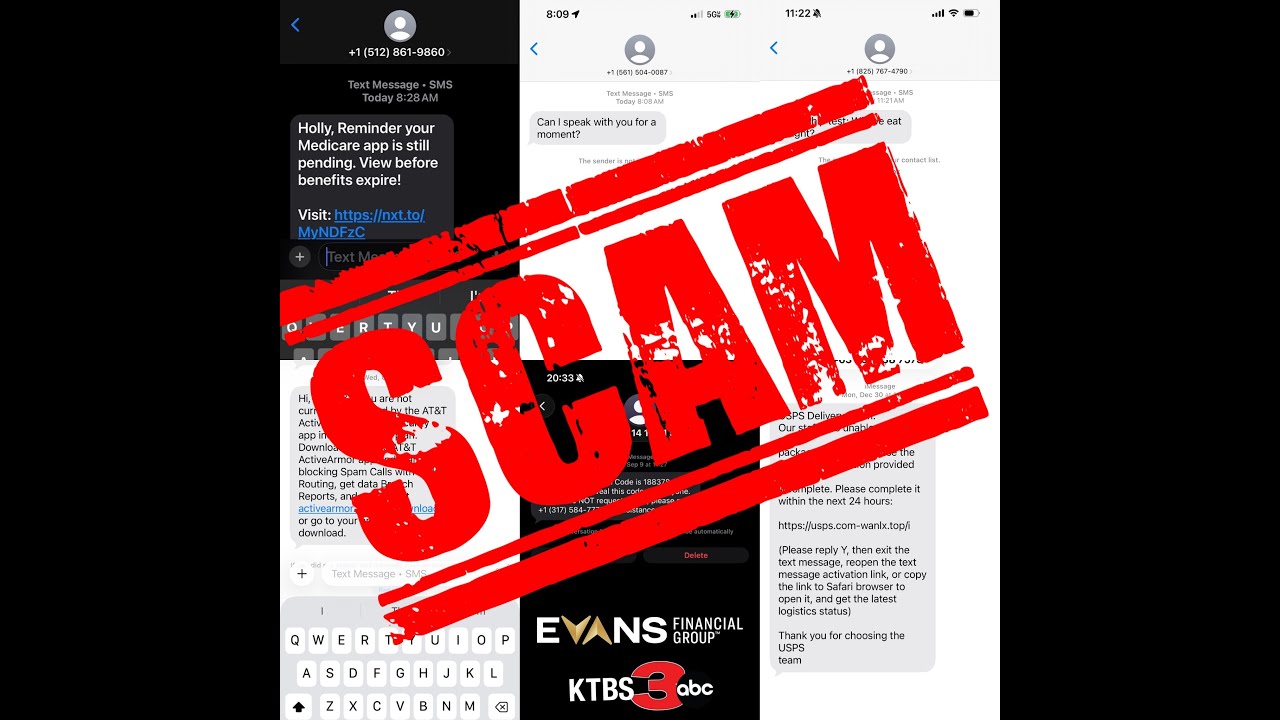 "Wrong Number" Text Scams a KTBS News 3 Feature
