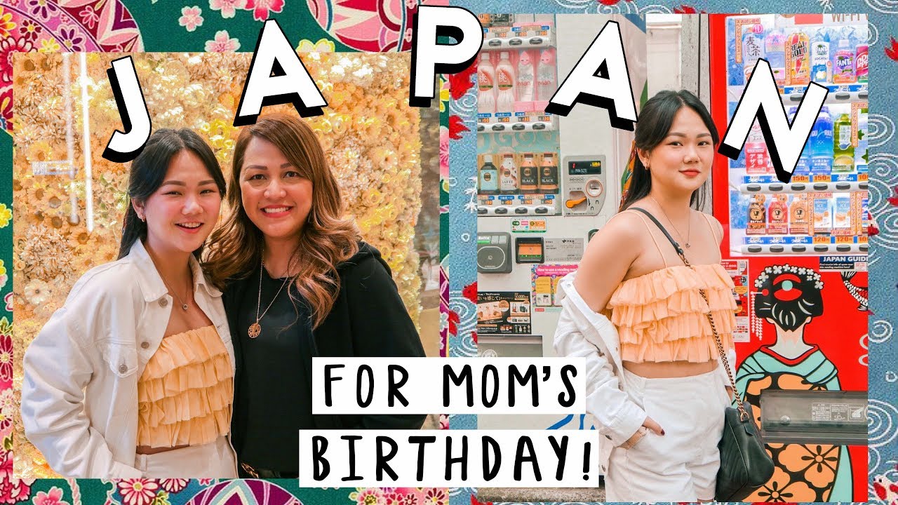 FLEW TO JAPAN FOR MOM'S BIRTHDAY! | ASHLEY SANDRINE
