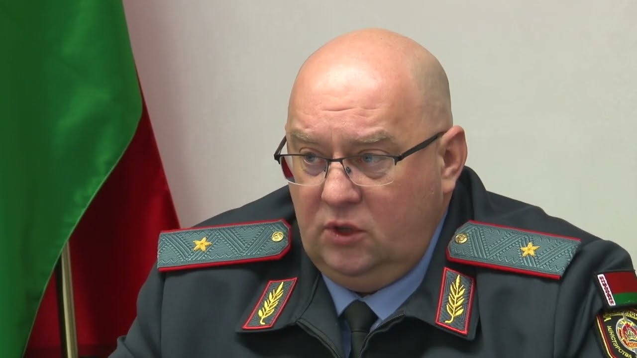 Пресс-конференция с начальником УВД Брестского облисполкома Олегом Шуляковским