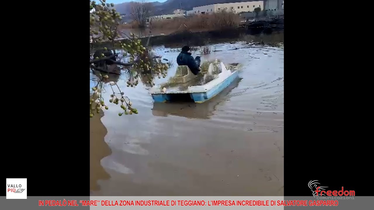 In pedal&ograve; nella zona industriale di Teggiano: l'impossibile diventa reale con Salvatore Gasparro