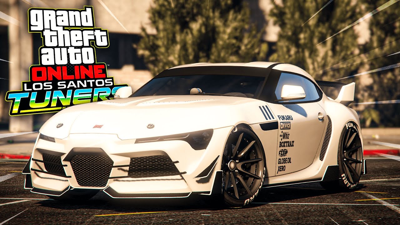 TUNANDO O NOVO CARRO DINKA JESTER RR! (2020 Toyota Supra) GTA 5 Online DLC TUNERS