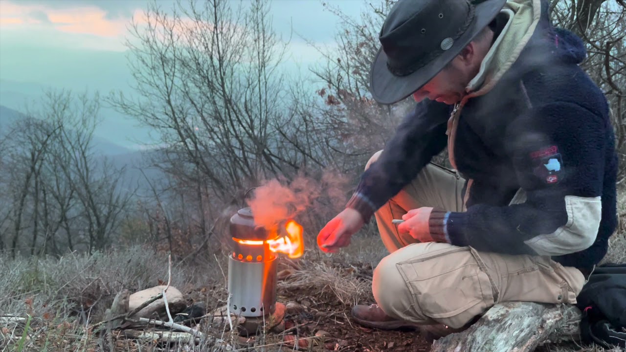 Solo Stove Titan in the field