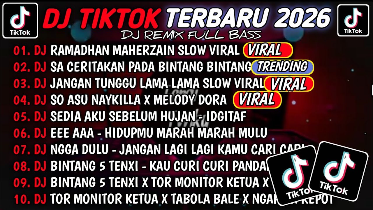 DJ TIKTOK TERBARU 2026🎵DJ RAMADHAN MAHERZAIN SLOW VIRAL🎵DJ SA CERITAKAN PADA BINTANG BINTANG