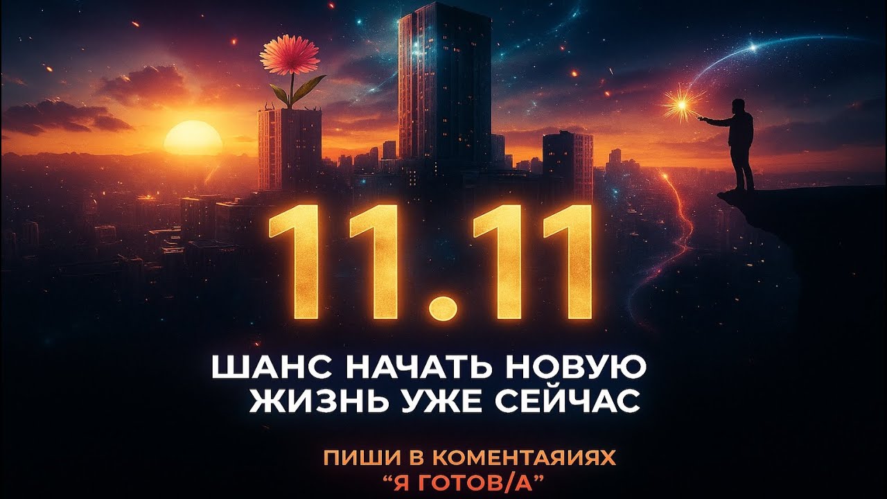 Только раз в году: энергия 11.11 🔮 Когда Вселенная слушает каждую твою мысль