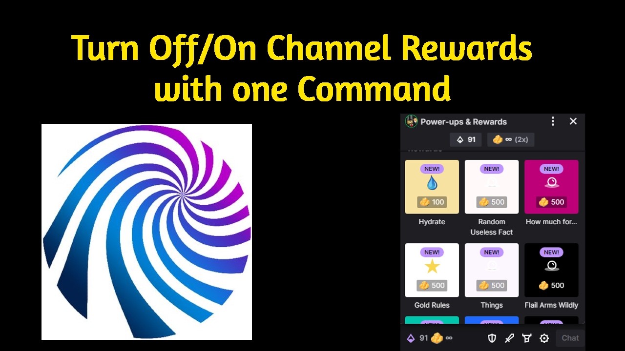 Mix It Up - Turn Several Redeems On or Off with One Command