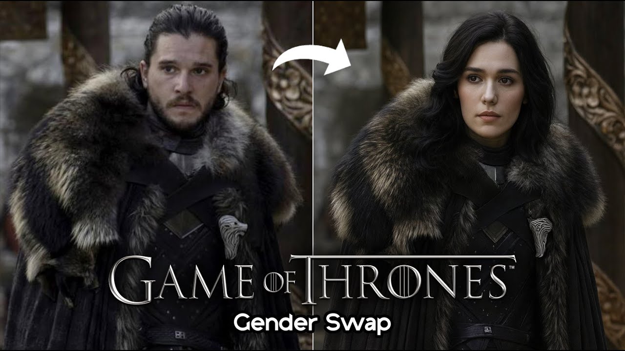 What If Game of Thrones Swapped Genders? | Amazing AI Transformations