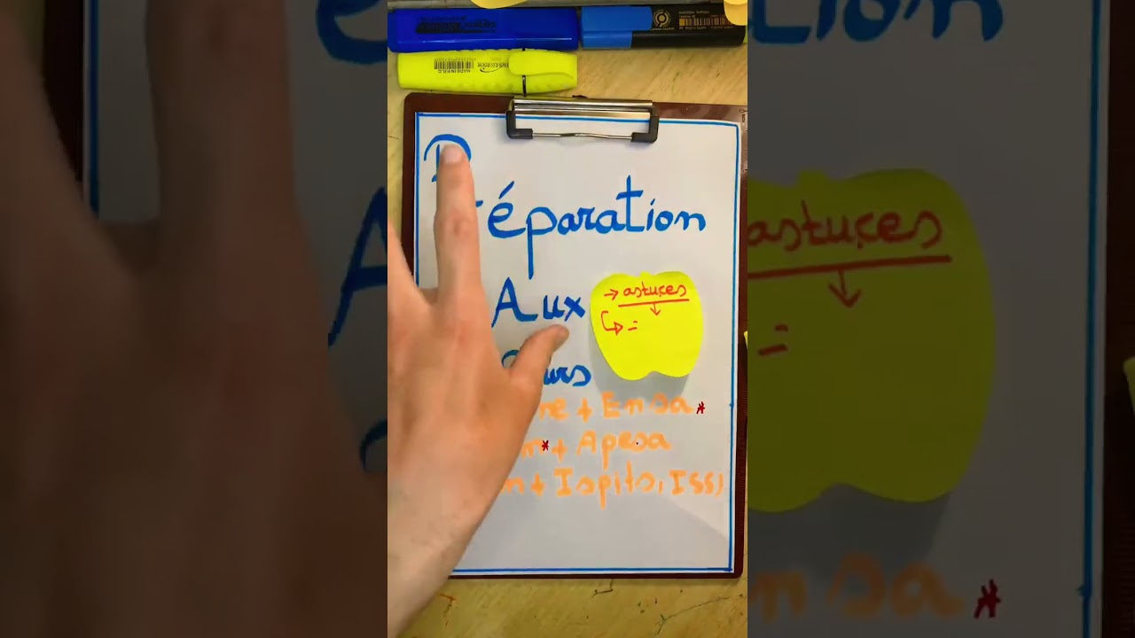 Préparation aux concours 🚨 médecine ensa EnsaM ....