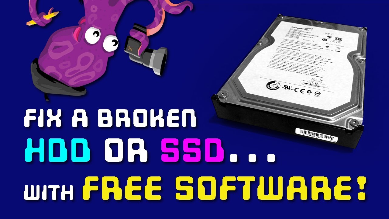 🔧 Исправьте неисправный жесткий диск или SSD с помощью бесплатного программного обеспечения: Seat...