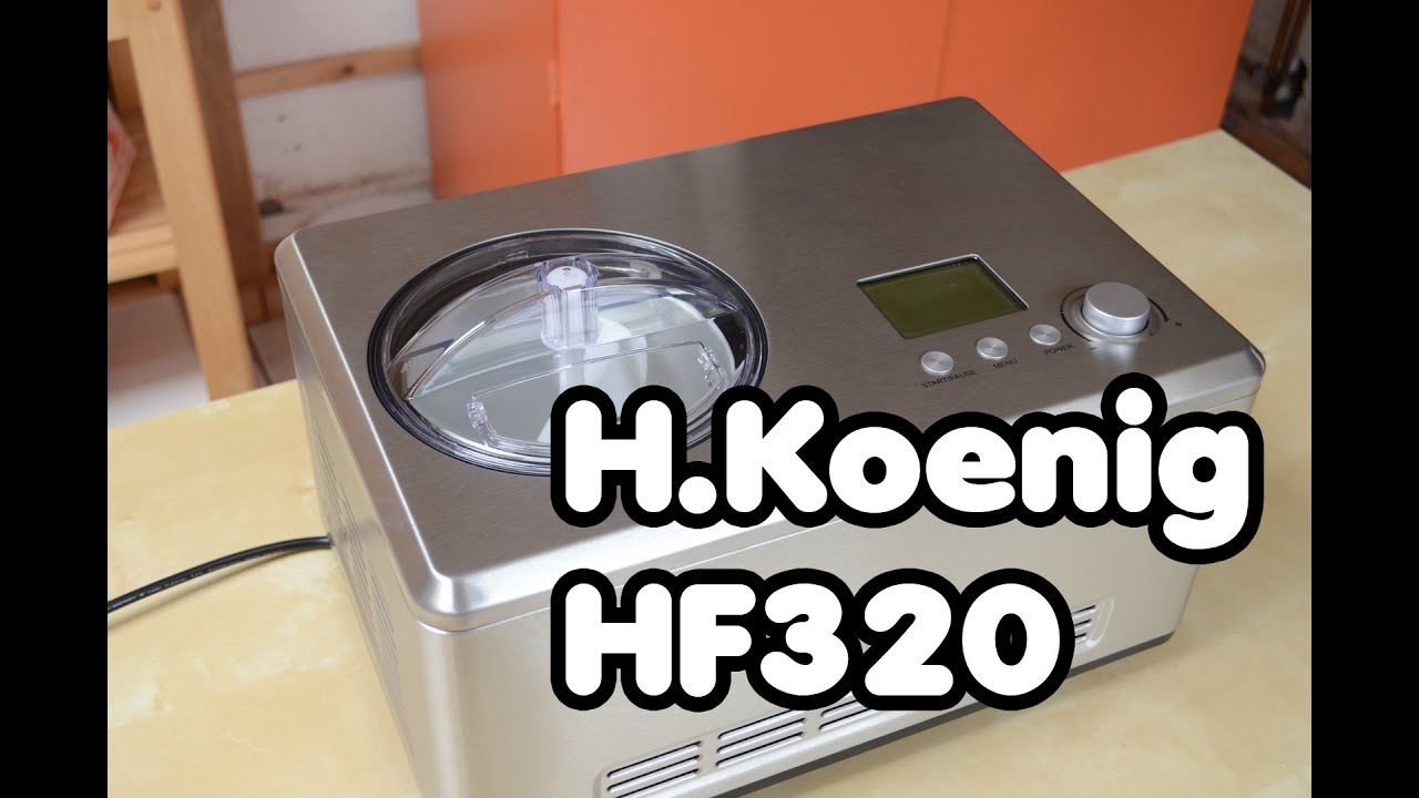 H.Koenig HF320 Sorbetière Réfrigérante 2 L - Déballage et présentation