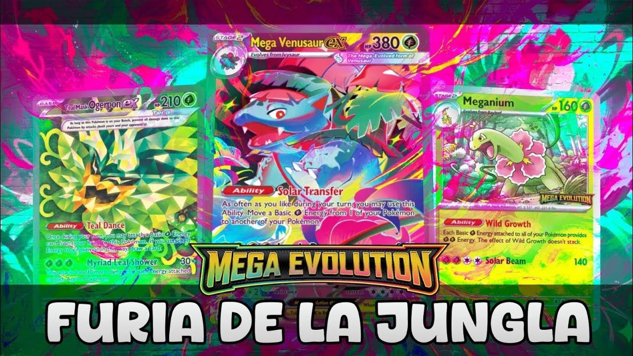 ¡MEGA VENUSAUR ES UNA MURALLA! 🧱🌱 El Deck que TANQUEA TODO y evoluciona en 1 Turno