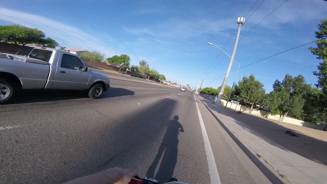 My ride to school on my e-bike