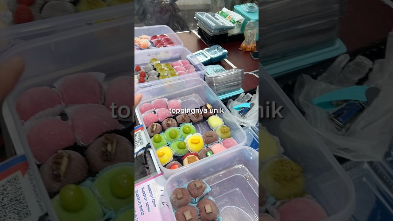 Mochi variant banyak di #malang #kulinermalang