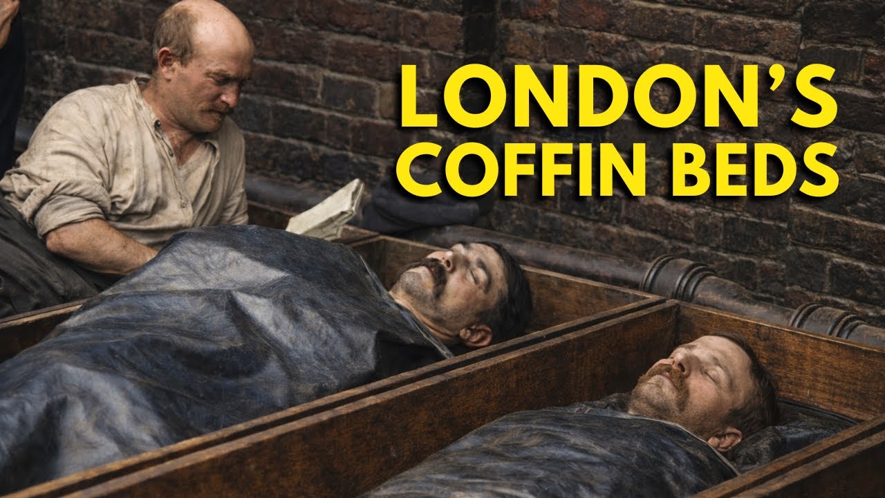 1880s London: The Brutal Reality of Penny Sit-Ups, Rope Beds & Coffin Boxes | AI Remastered