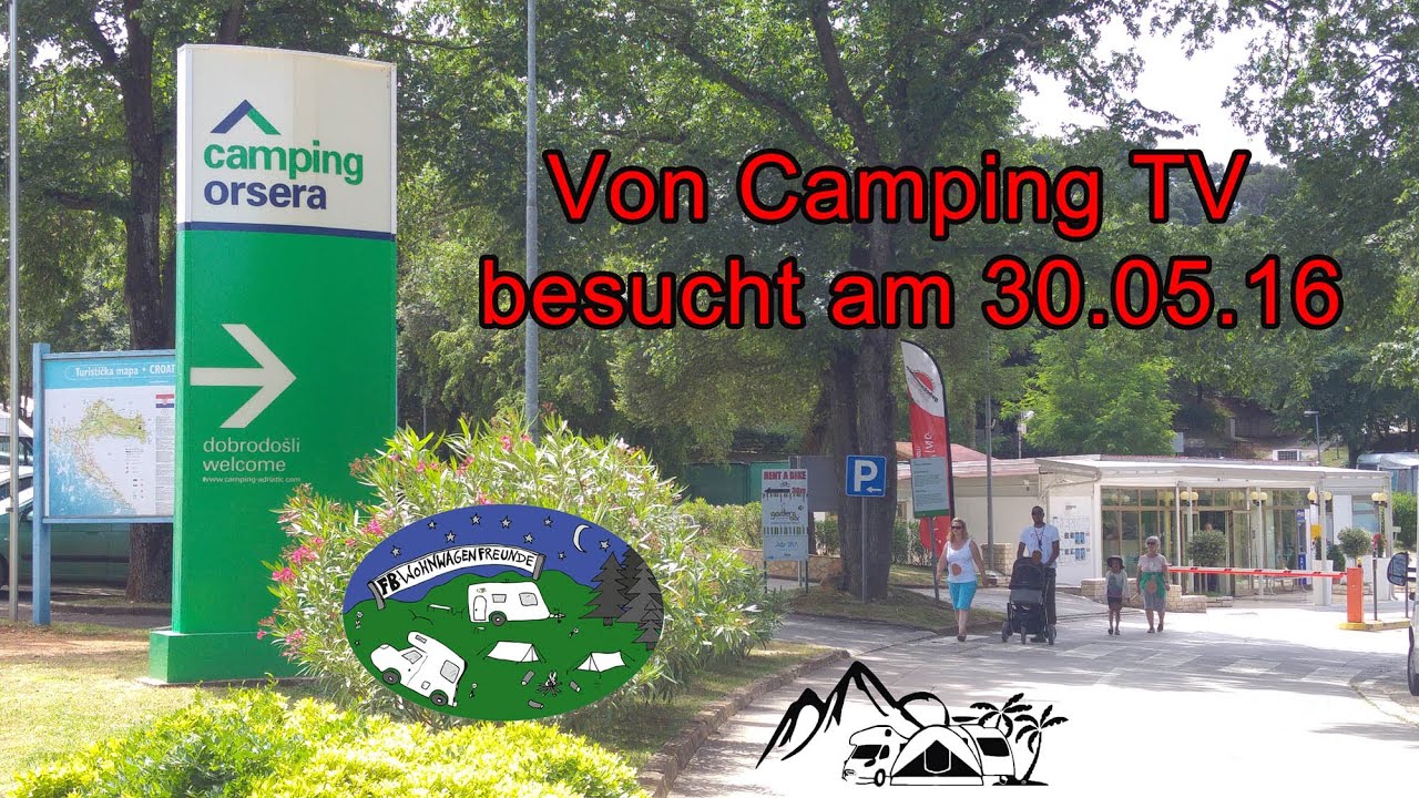 Campingplatz Orsera in Istrien/Kroatien