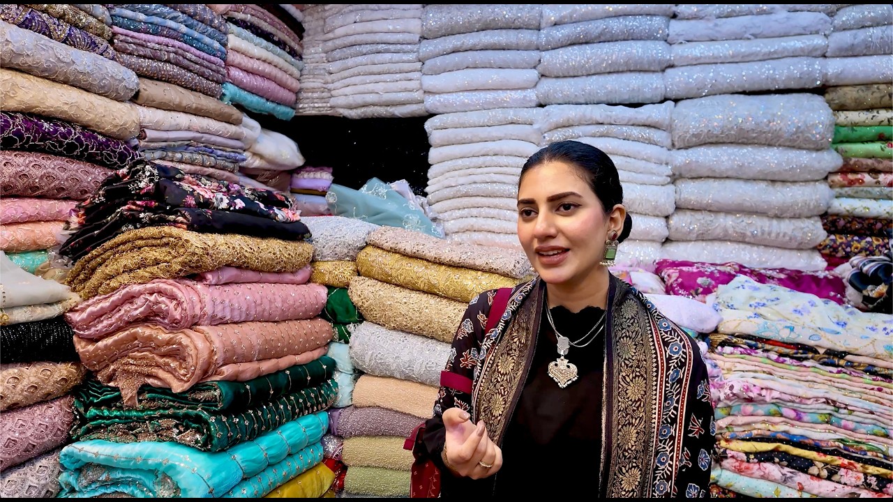 Sunday Shopping at Lahore Center Gulberg | 1500 suits sale | 3k Silk Prints | Cotton Silk | Lawn