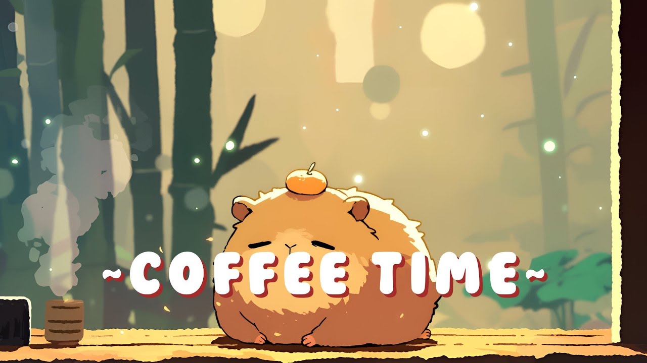 [1 Hour] Lofi Capybara Radio | Calming Beats & Melodies 🦫 📝 | Focus Helper