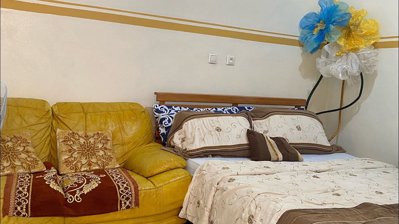 Chambre meublée tropique pour vos séjours à Yaoundé, faites vos réservations.