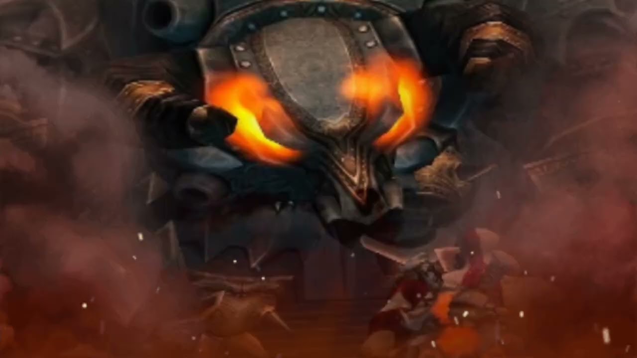 Minotaur boss battle (slowed+pitched down)