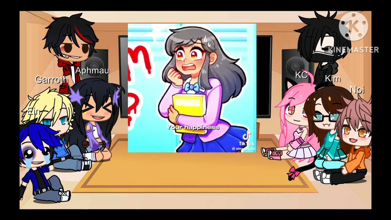 Aphmau Crew reacts to Themselves 💜