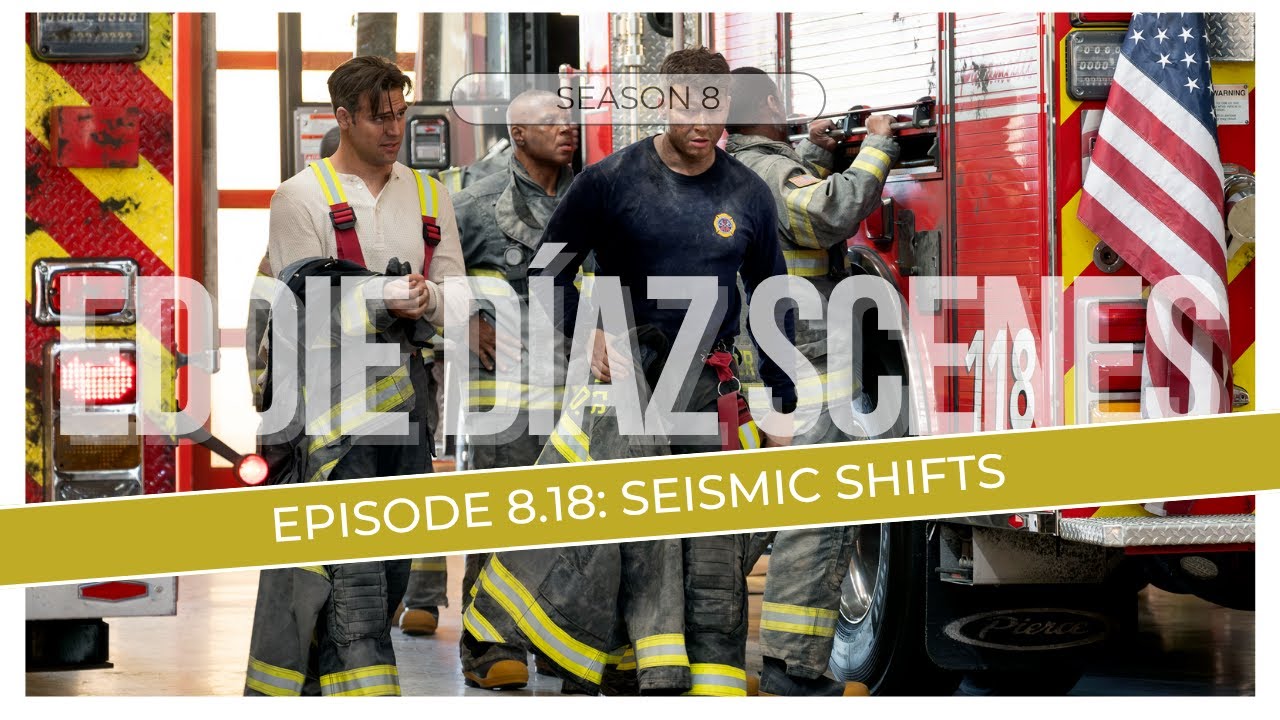 Buck asks for a transfer, Eddie watches the news and rushes to help the 118 - 8x18 | Seismic shifts
