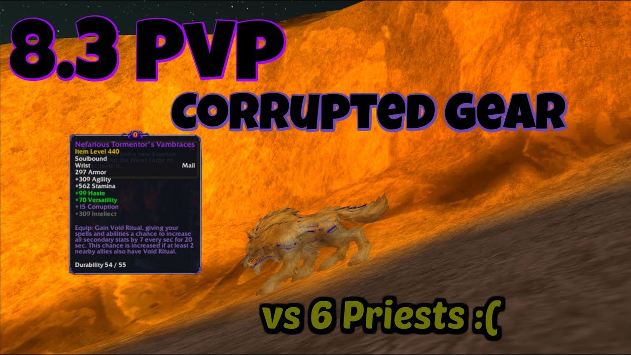 8.3 Battleground with Corrupted Gear | Enhance Shaman PvP