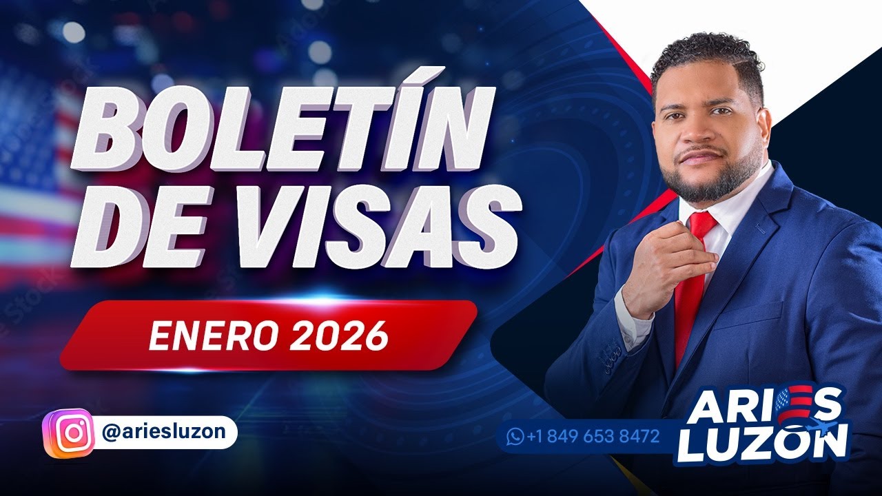 BOLETIN DE VISAS ENERO 2026