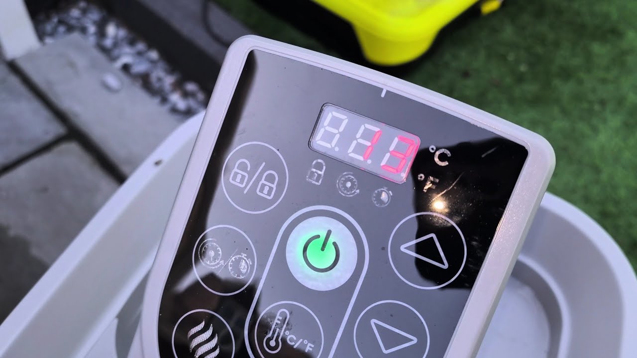 Как начать процесс нагрева в Lay-Z-Spa 4K 🌊