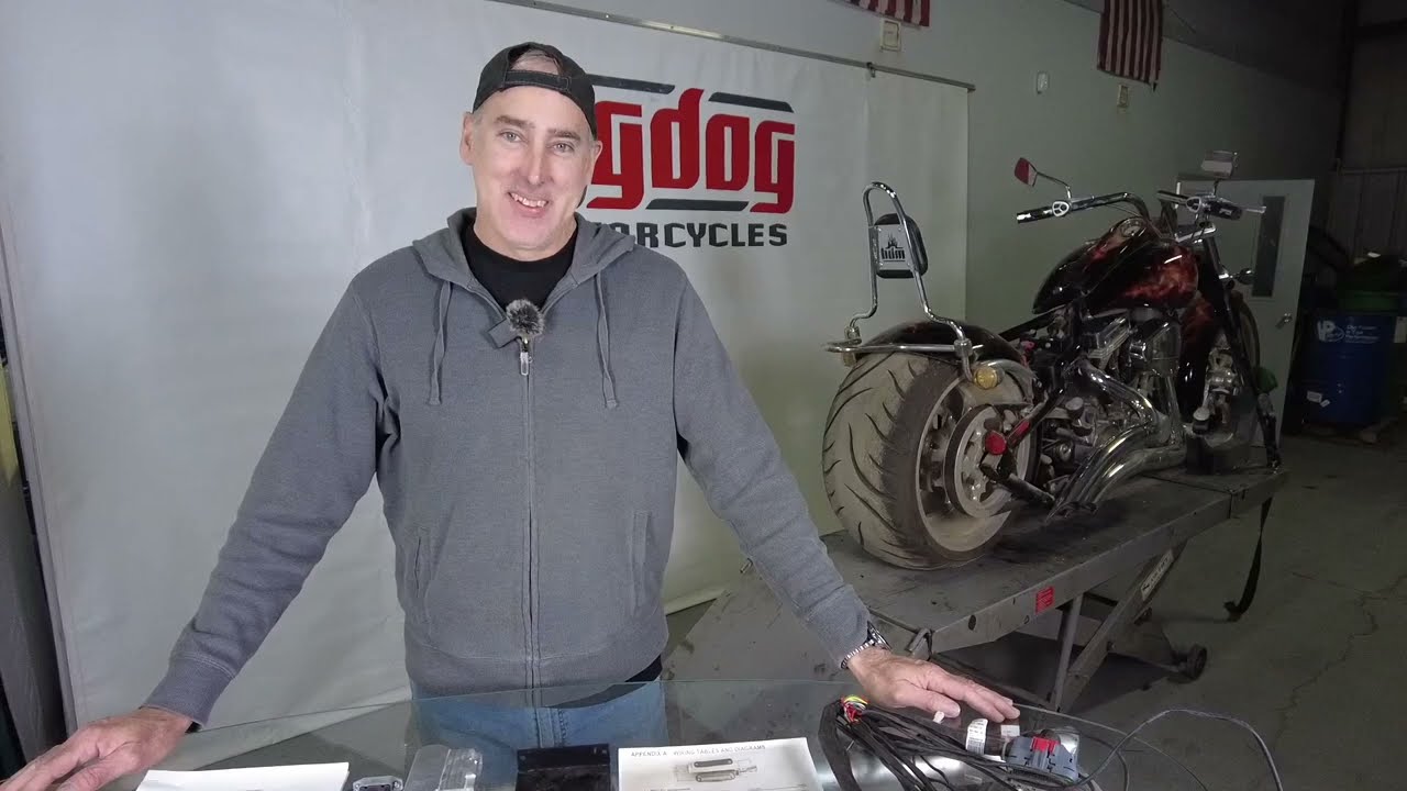 Big Dog Motorcycles EHC RIP Half Harness Installation Tutorial updated 2025