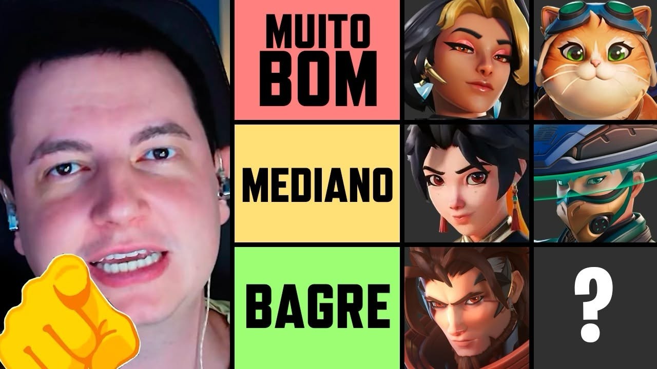 Com Quem Subir de Elo? Tier List dos 5 Últimos Heróis do Overwatch