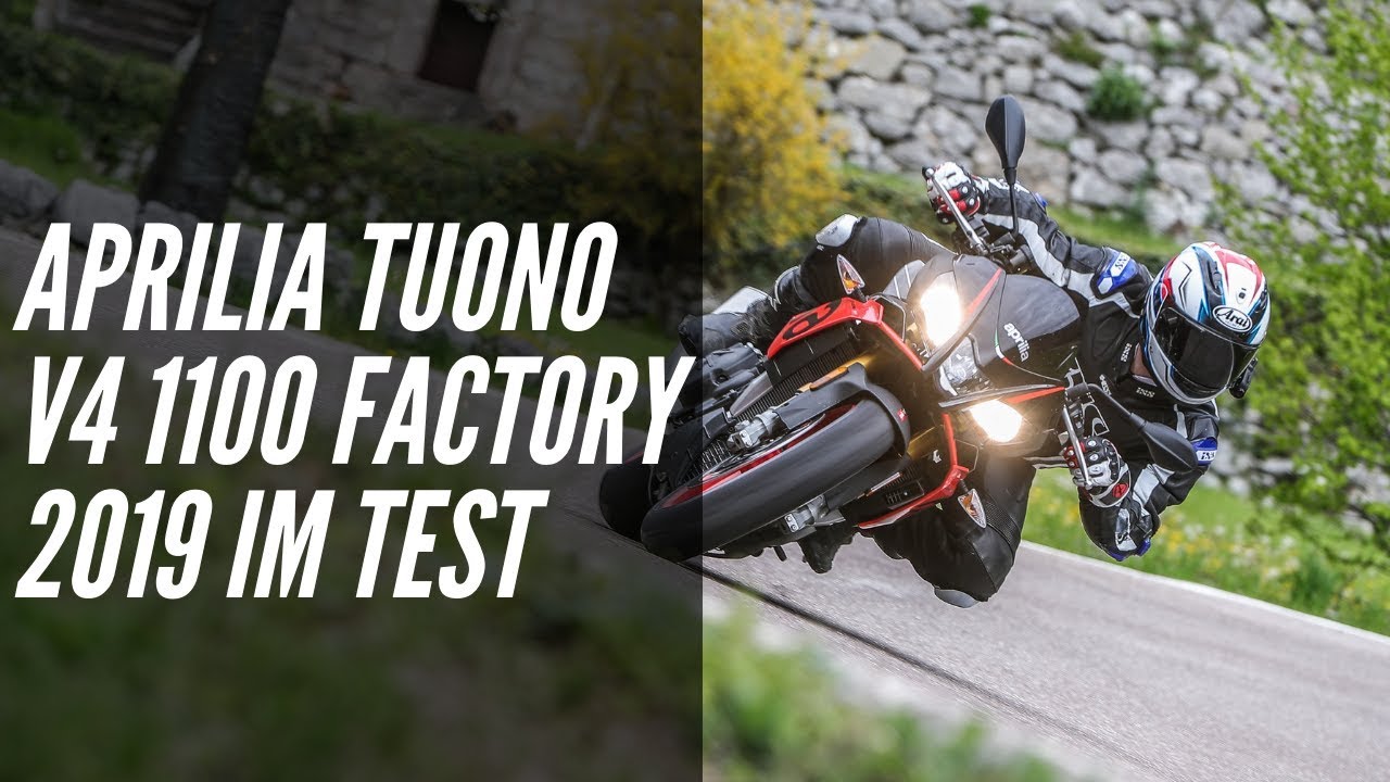 Im Test: Aprilia Tuono V4 1100 Factory 2019 (Deutsch)